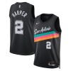 San Antonio Spurs Dylan Harper Nike 2025-26 City Edition Musta Miesten Pelipaidat Swingman